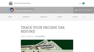 
                            11. TRACK YOUR INCOME TAX REFUND | NY State Senate