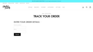 
                            3. Track Your Order – Electric Family