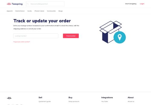 
                            11. Track Your Order Status | Teespring