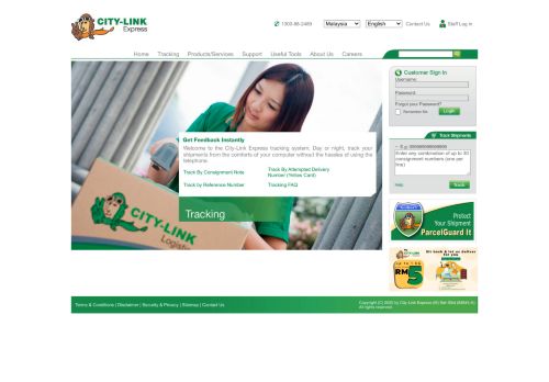 
                            4. Tracking - City-Link Express | Malaysia