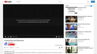 
                            8. Tracking Data with KISSmetrics - YouTube