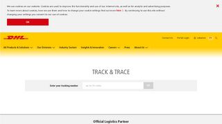 
                            6. Tracking | DHL | Lebanon - DHL Express