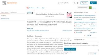 
                            12. Tracking Down Web Servers, Login Portals, and Network Hardware ...