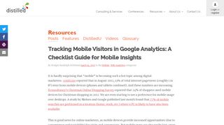 
                            9. Tracking Mobile Visitors in Google Analytics: A Checklist Guide for ...