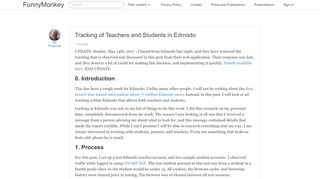 
                            11. Tracking of Teachers and Students in Edmodo - FunnyMonkey