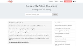 
                            10. Tracking Sales And Royalty Faqs - Pothi.com