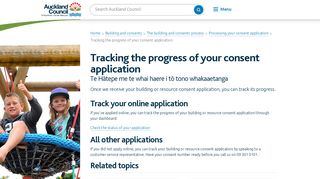 
                            7. Tracking the progress of your consent application - Auckland Council