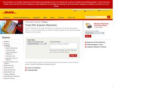 
                            9. Tracking, Track Parcels, Packages, Shipments | DHL Express Tracking