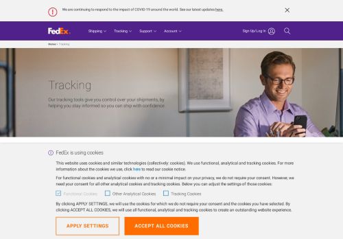 
                            9. Tracking Your Shipment | FedEx Austria