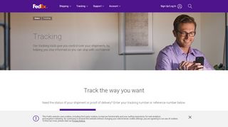 
                            5. Tracking Your Shipment | FedEx Switzerland