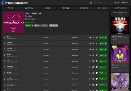 
                            8. TrackLab - This Is TrackLab on Traxsource