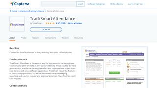 
                            11. TrackSmart Attendance Reviews and Pricing - 2019 - Capterra