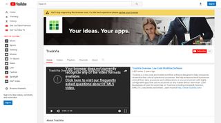 
                            6. TrackVia - YouTube