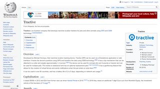 
                            7. Tractive - Wikipedia