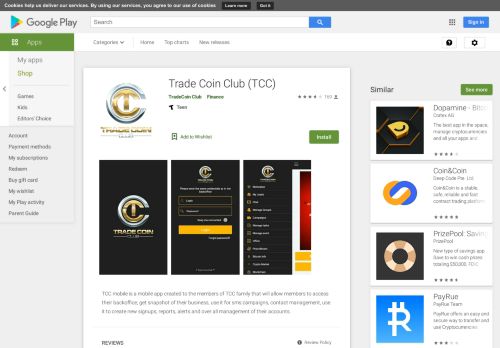 
                            11. Trade Coin Club(TCC) - Google Play のアプリ