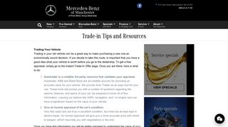 
                            10. Trade-In Tips - Manchester, NH | Mercedes-Benz of Manchester