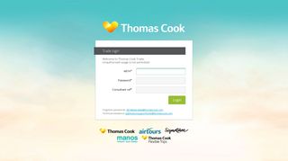 
                            4. Trade login - Thomas Cook