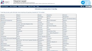 
                            7. Trade Map - Information on company data in Trade Map