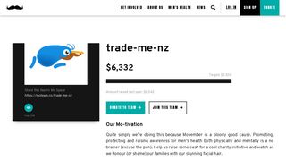 
                            8. trade-me-nz - Movember New Zealand - Team