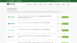 
                            6. Trade Potcoin - Many Payment Methods Available | Potcoin.com