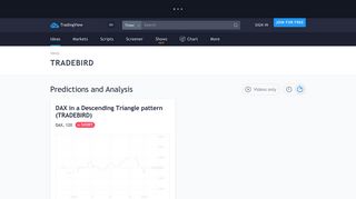 
                            2. Tradebird — TradingView