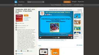 
                            4. TradeIndia, B2B, B2C, at A-86 Okhla - 2 New Delhi, India | SlideShare