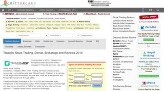 
                            2. Tradejini Brokerage & Tradejini Demat Account Review 2019