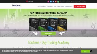 
                            2. Tradenet: Live Day Trading Academy