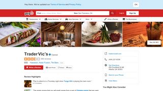 
                            10. Trader Vic's - 360 Photos & 305 Reviews - Hawaiian - 255 Courtland ...