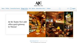 
                            7. Trader Vic's celebrates 40th anniversary with April 21 bash - AJC.com