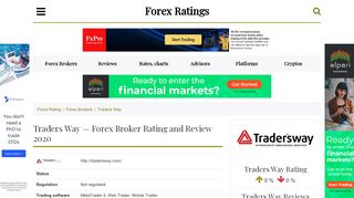 
                            7. Traders Way - Detailed information about Traders Way on Forex ...