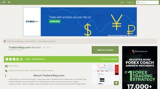 
                            11. Traders Way | Forex Brokers Reviews | Forex Peace Army