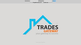 
                            1. Trades Gateway | Student Login