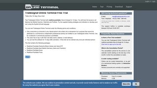 
                            8. Tradesignal Online Terminal Free Trial