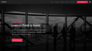 
                            5. Tradimo: Learn to trade, invest and manage your personal finance
