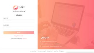 
                            8. Trading Account Login - Login to Trade Online with Jiffy