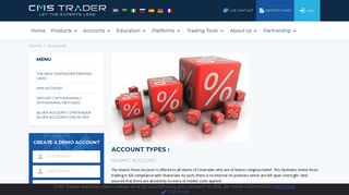 
                            5. Trading Accounts | CMSTrader Accounts | CMS accounts
