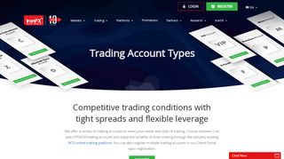 
                            2. Trading Accounts - IronFX™ | The Global Leader In Online Trading