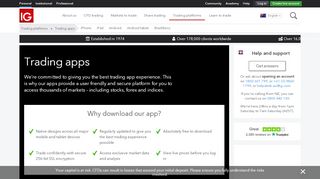 
                            6. Trading Apps | Mobile & Tablet Trading Platforms - IG.com