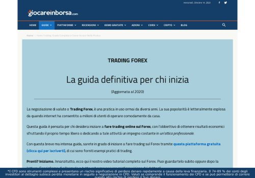 
                            7. Trading Forex: La Guida Definitiva Per Principianti (2018 ...
