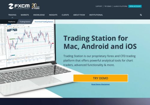 
                            9. Trading Station - Forex Trading Platform - FXCM AU - FXCM.com