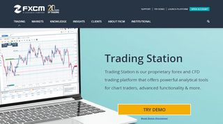 
                            6. Trading Station - Forex Trading Platform - FXCM Markets - FXCM.com