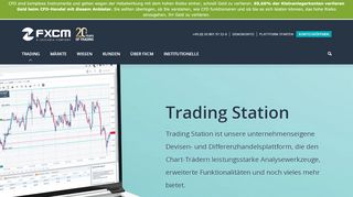 
                            1. Trading Station Web für eine Online Forex Trading Plattform - FXCM
