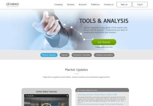 
                            8. Trading Tools & Analysis for Foreign Exchange| Alvexo™