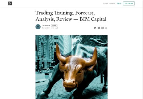 
                            9. Trading Training, Forecast, Analysis, Review — BIM Capital - Medium