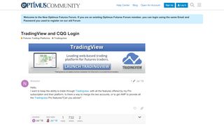 
                            5. TradingView and CQG Login - Tradingview - Optimus Futures Trading ...