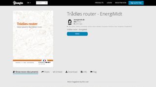 
                            12. Trådløs router - EnergiMidt - Yumpu