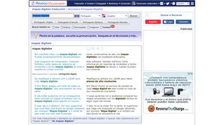 
                            13. Traducción mapas digitais español | Diccionario portugués | Reverso
