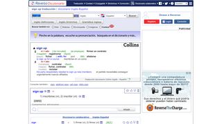 
                            4. Traducción sign up español | Diccionario inglés | Reverso