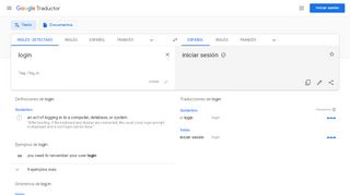 
                            1. Traductor   /  inglés (detectado) a español